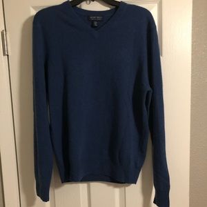 Men’s 100% 2 ply cashmere sweater